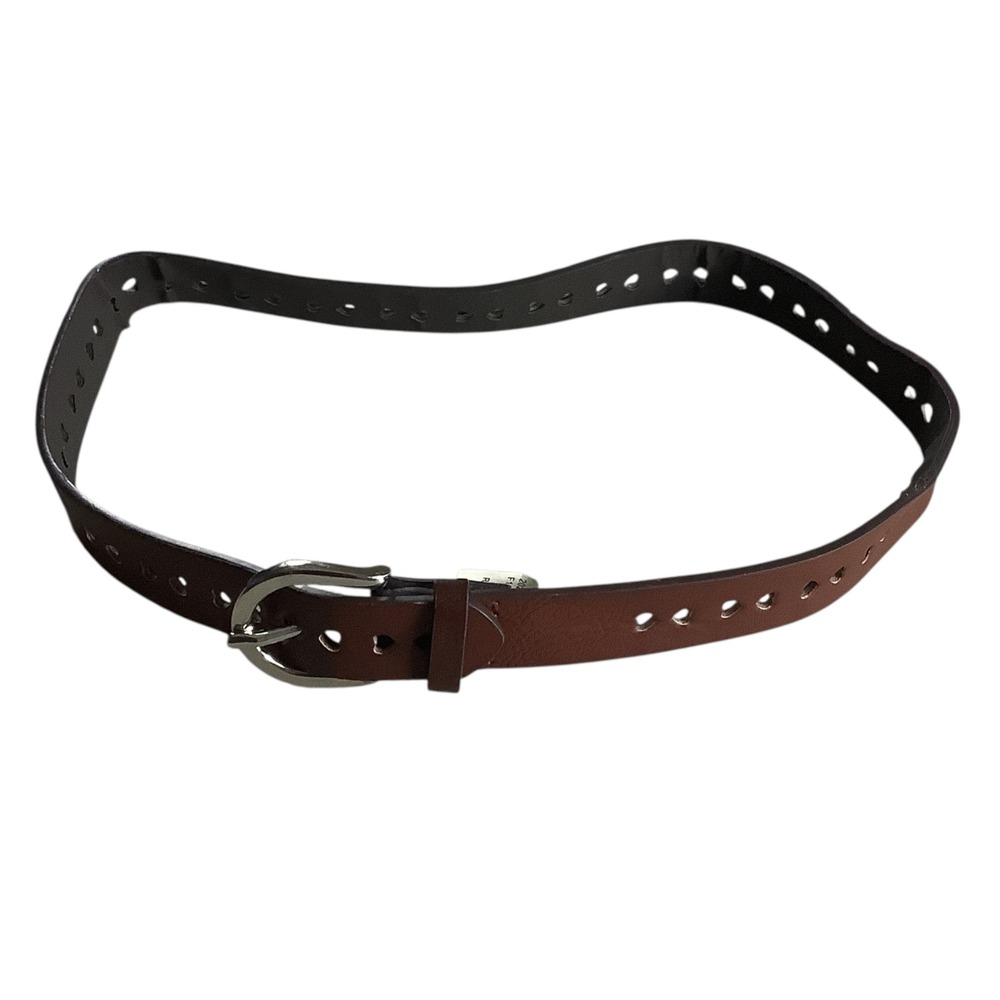 Target Belt Girls Brown Heart Cutout Casual School Aesthetic 29 Inch